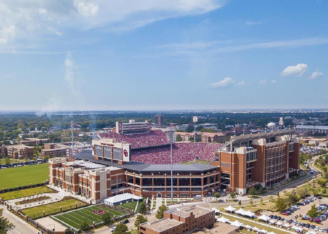 #14. Gaylord Family-Oklahoma Memorial Stadium