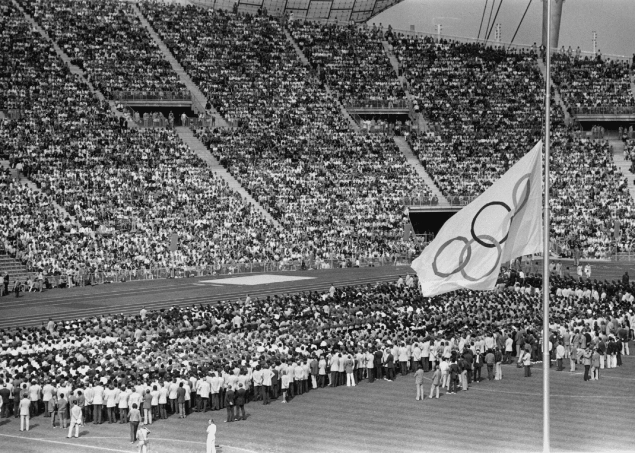 1972: Munich Olympics suspended after Israeli athletes murdered