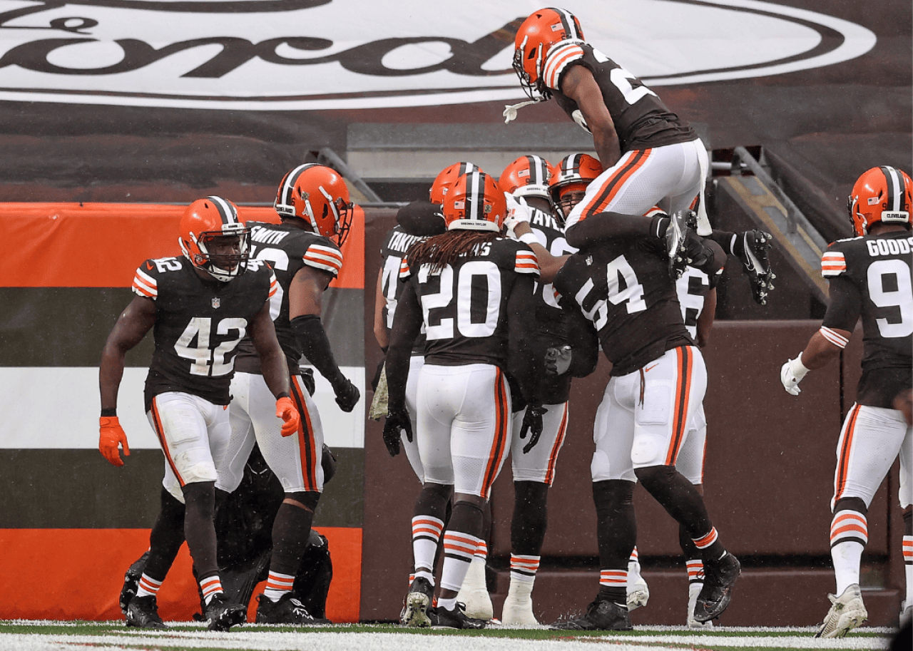 Now: Cleveland Browns