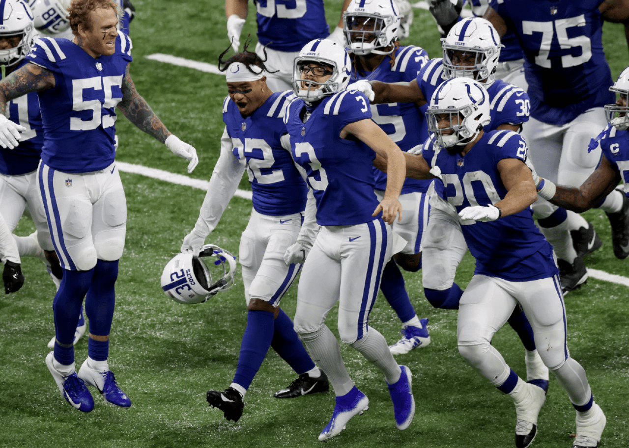 Now: Indianapolis Colts
