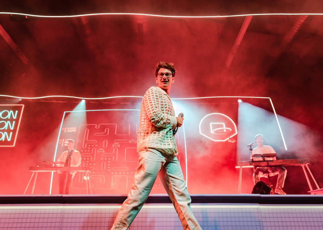 Singer Dave Bayley of the Glass Animals performs in Germany in 2022.