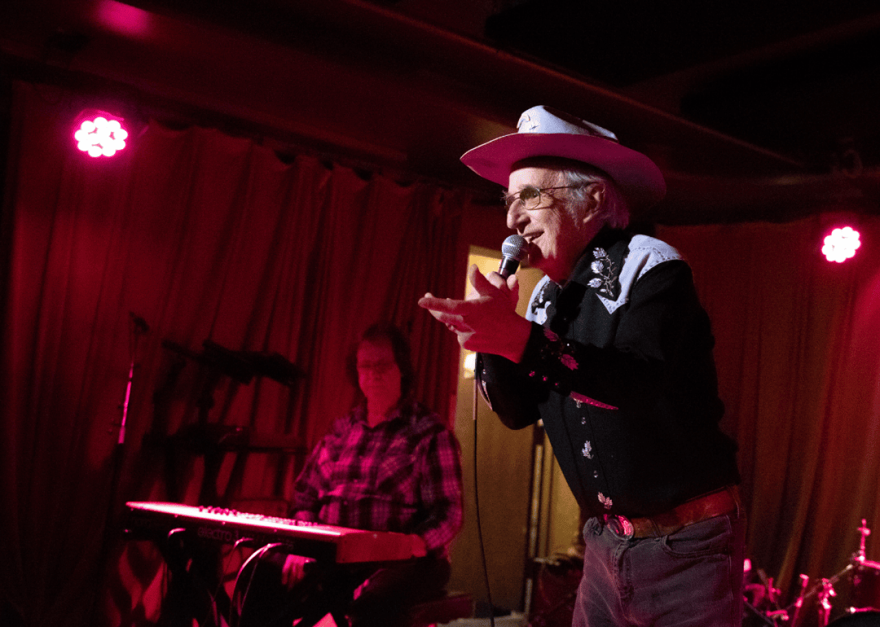 25 times LGBTQ+ artists made music history Patrick Haggerty performs live onstage.