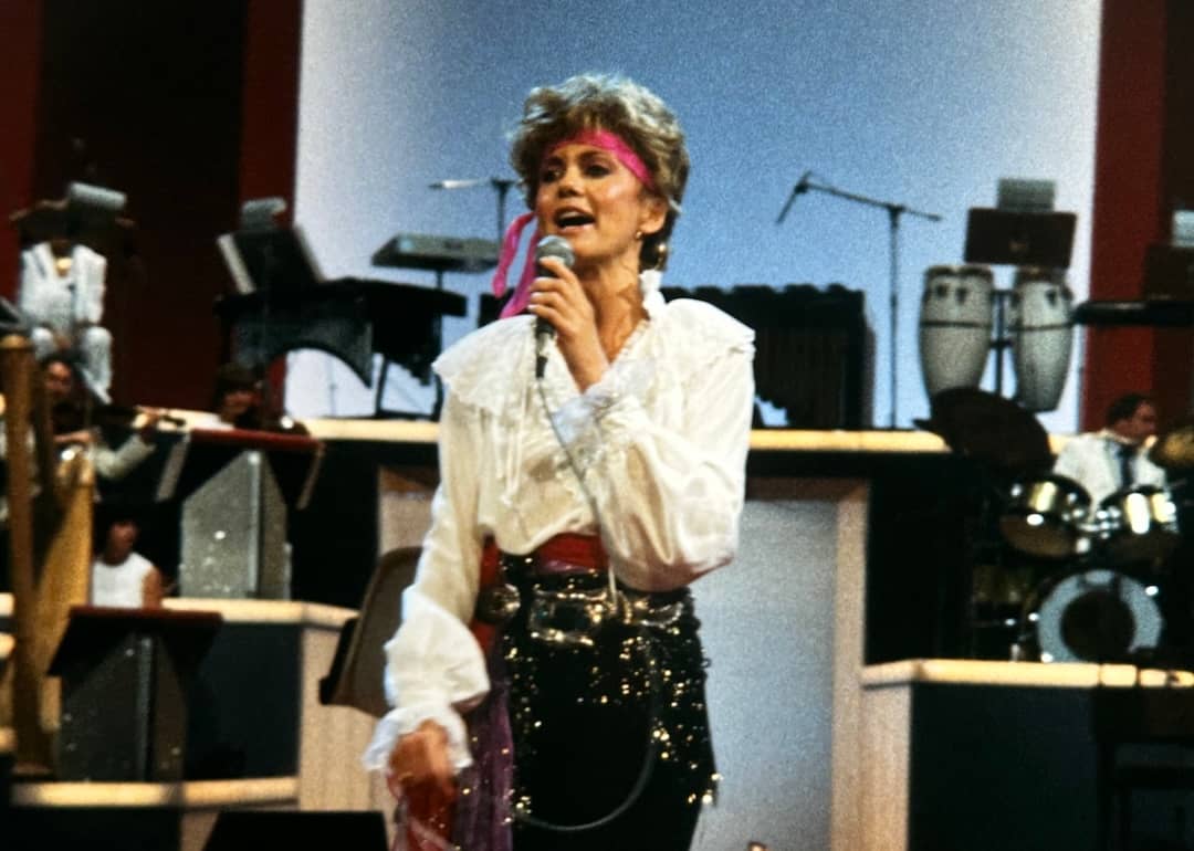 Australian singer and actress Olivia Newton-John performs live at &ldquo;Platen 10-daagse.&rdquo;