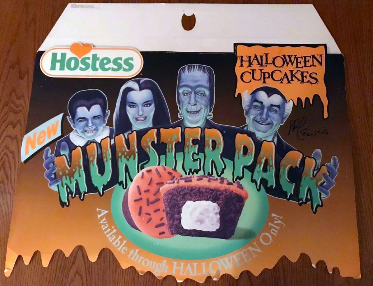 Original packaging for the Hostess Munster Pack