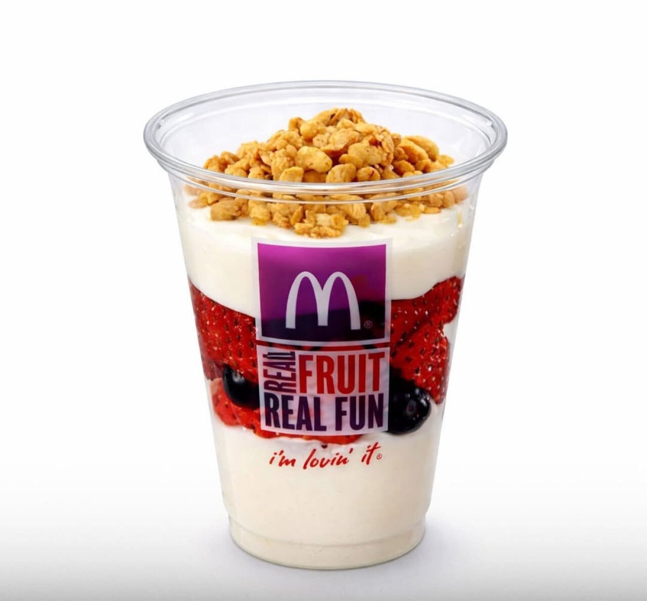 McDonald's fruit parfait