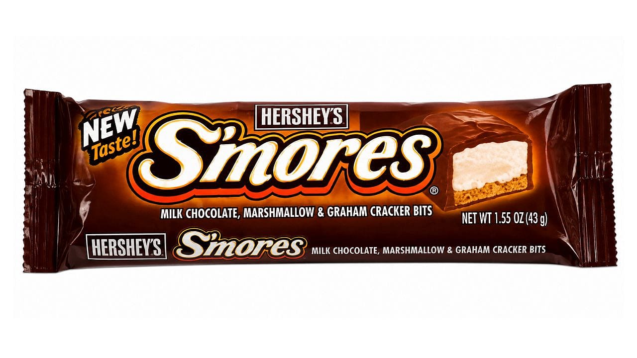 Hershey's S'mores candy original wrapper.