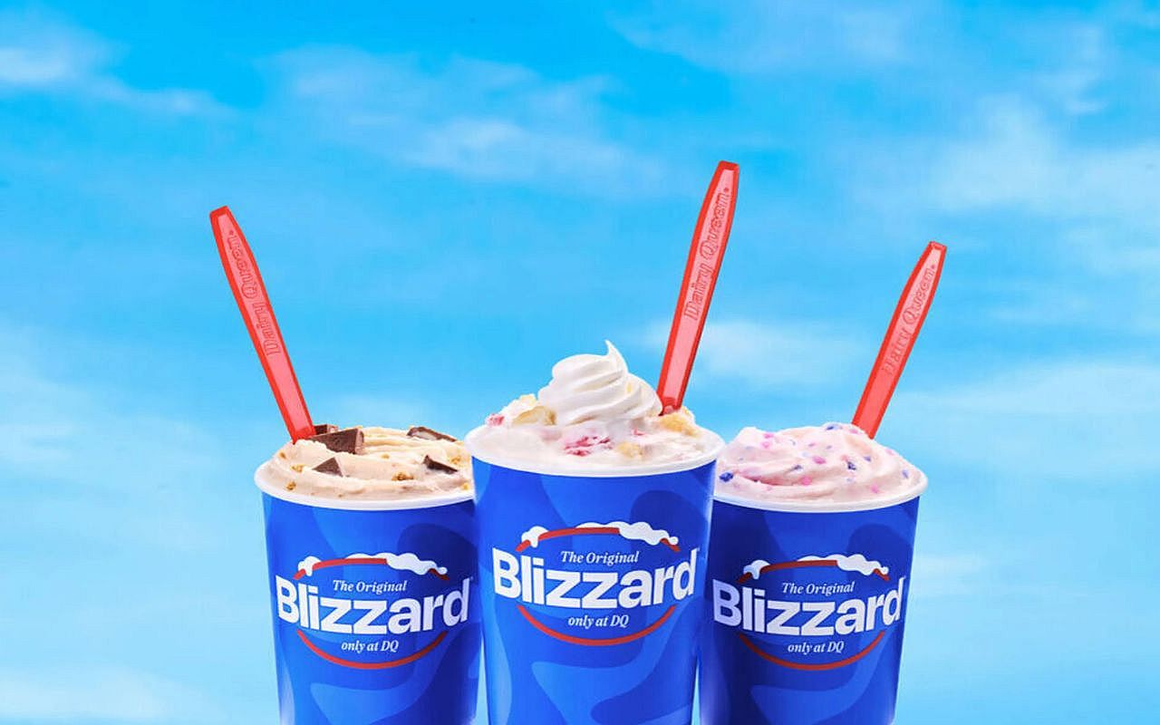 Dairy queen blizzards.