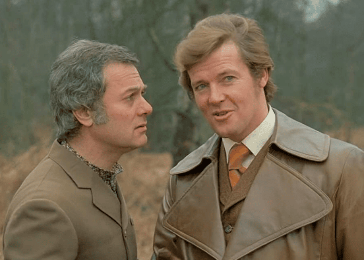 Tony Curtis and Roger Moore