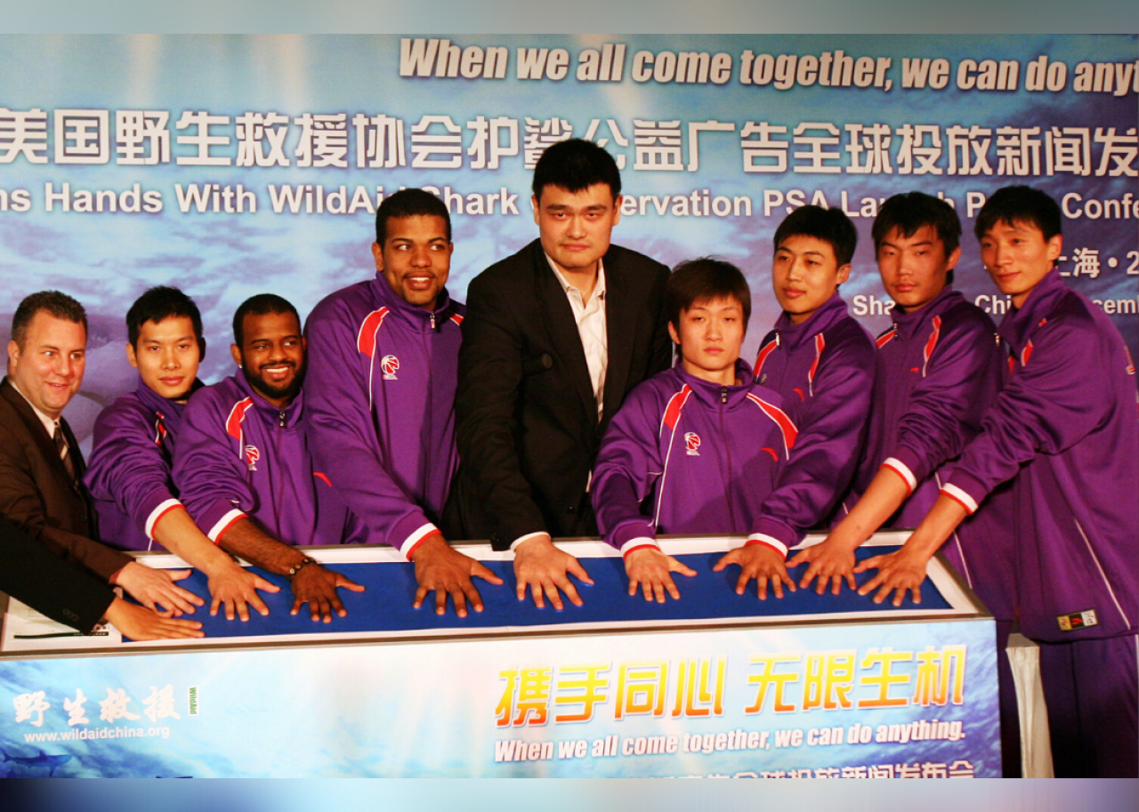 Yao Ming saves animals