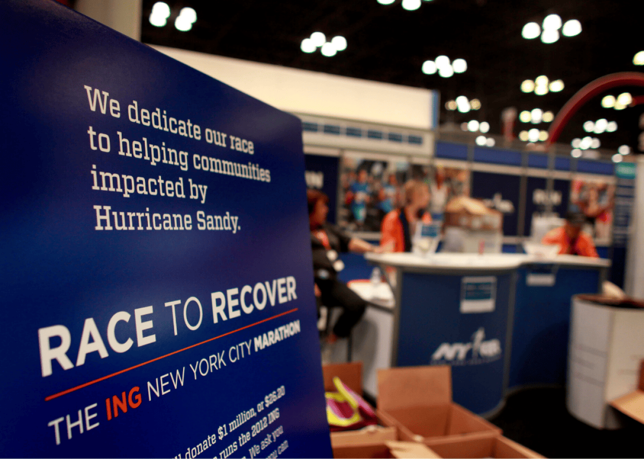 2012: Hurricane Sandy cancels NYC Marathon