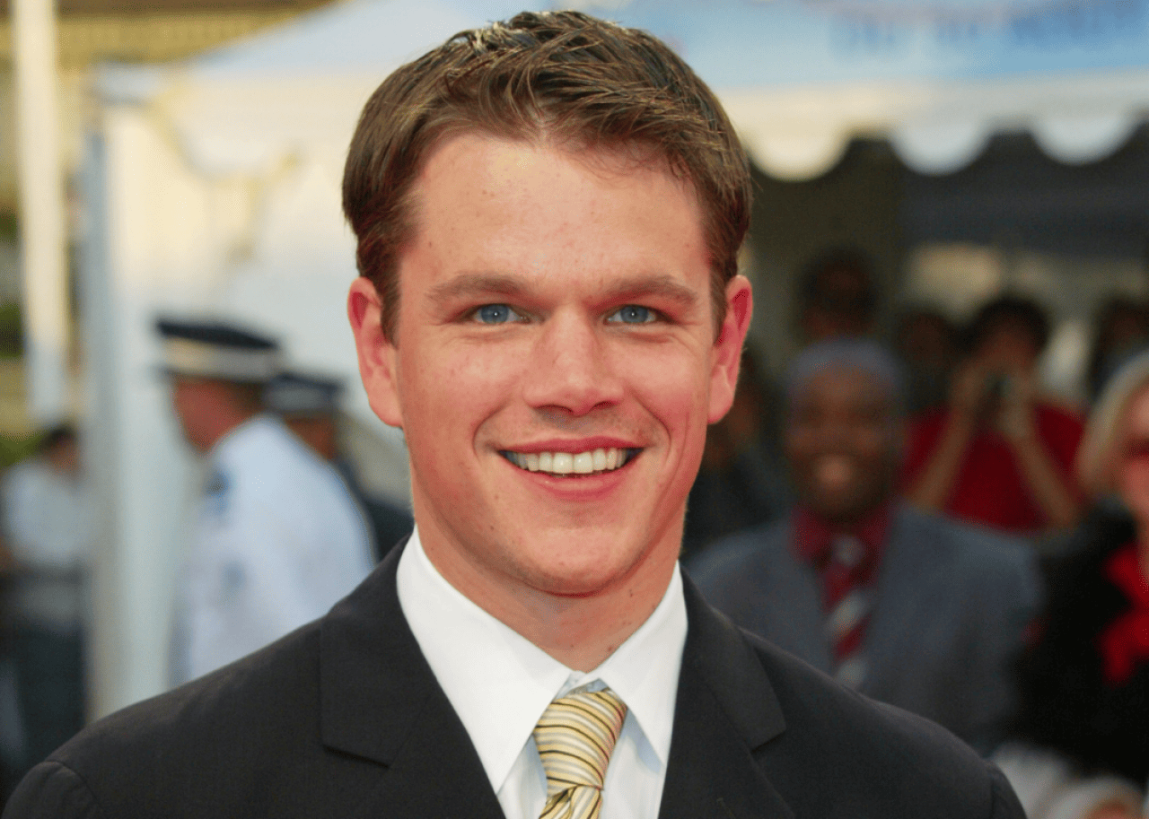 Matt Damon at the Deauville 2002 