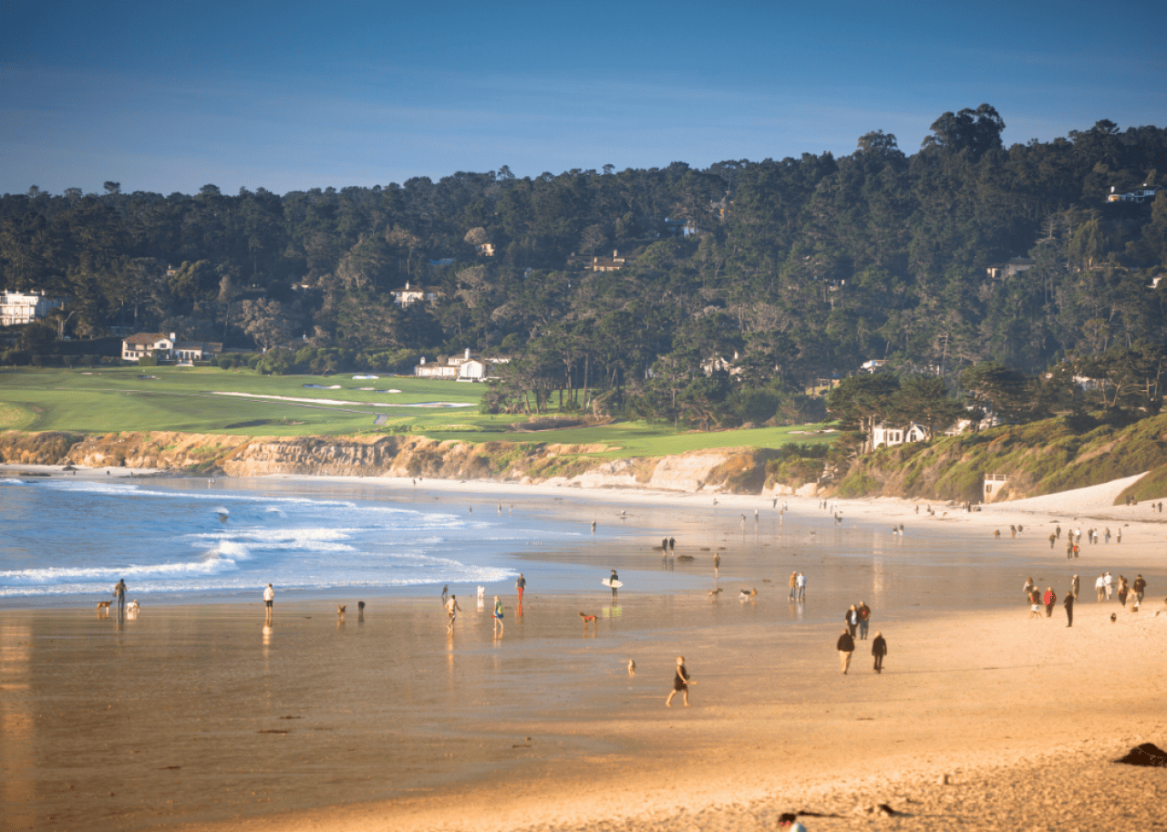 Carmel Beach.