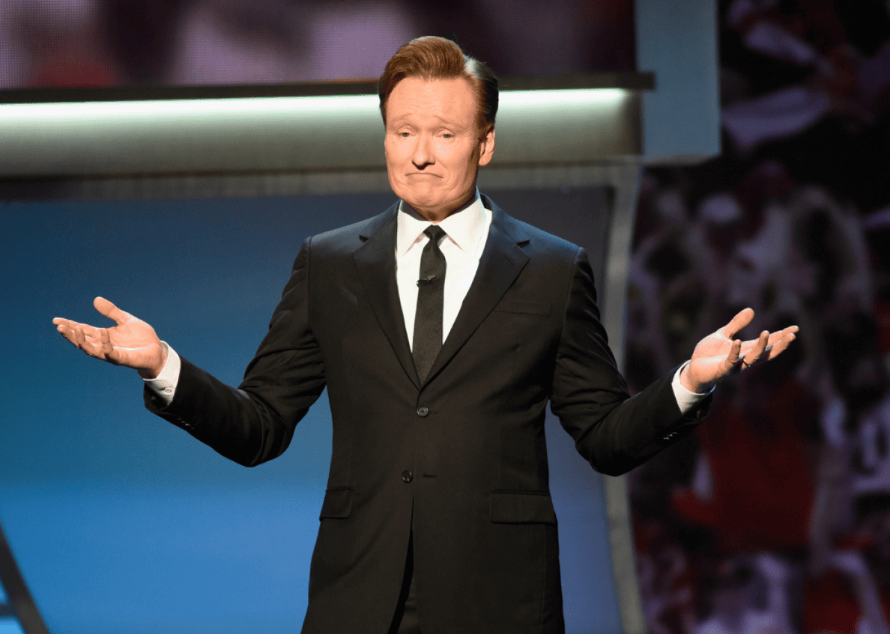 #8. Conan O'Brien Conan O'Brien.