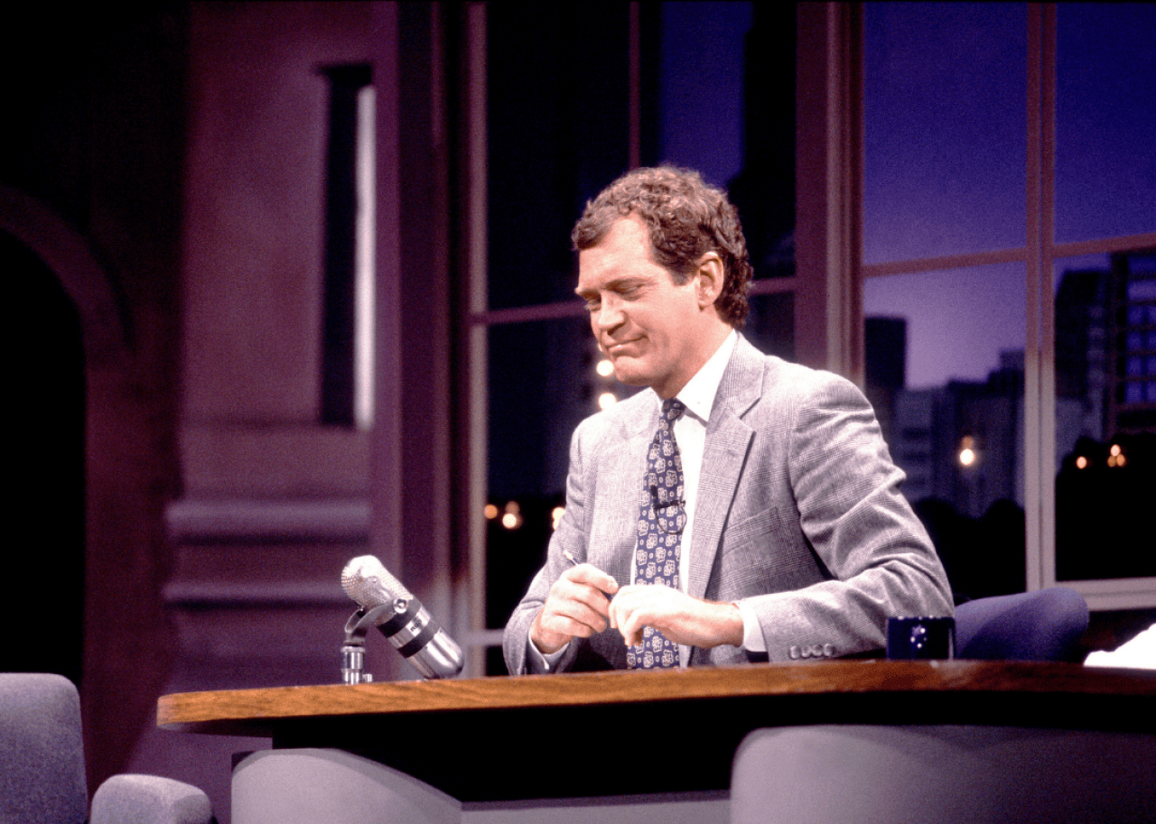 #5. David Letterman David Letterman.