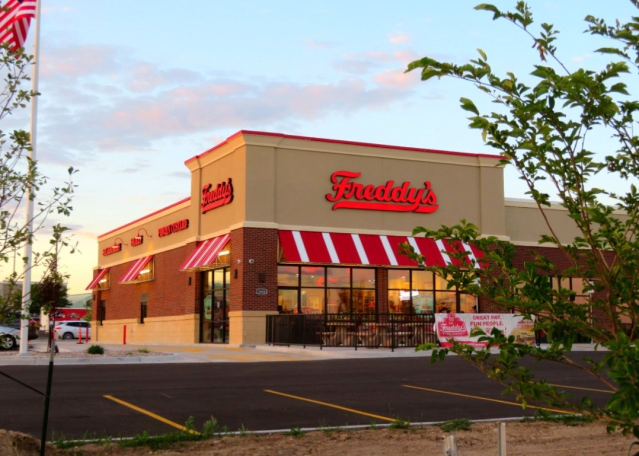 Freddy's: Prime Steakburger, Triple Patty Freddy's burger location.