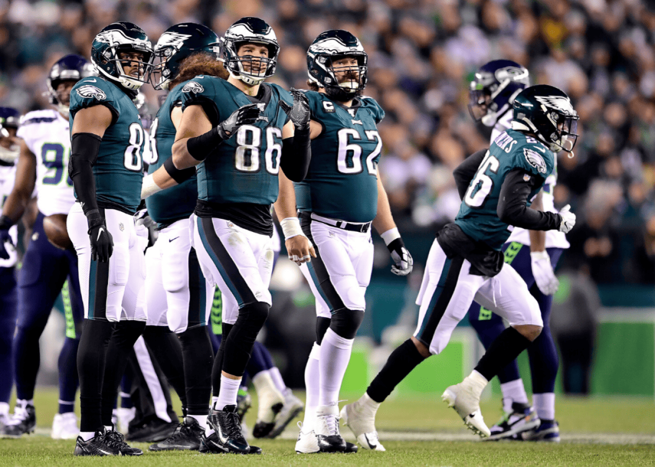 Now: Philadelphia Eagles
