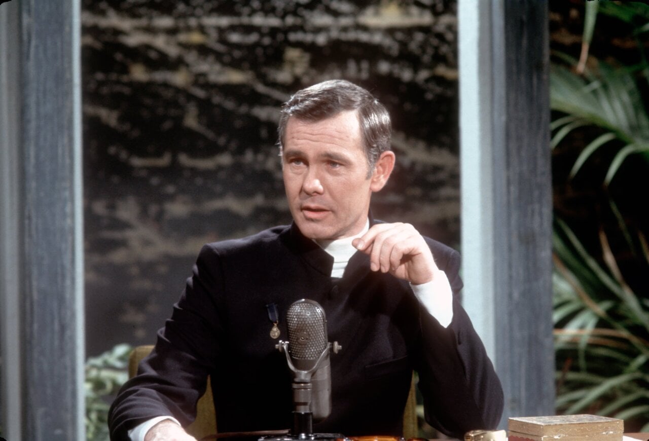 #1. Johnny Carson Johnny Carson.
