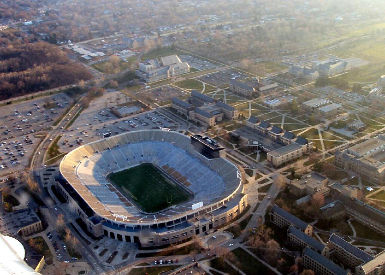 #16. Notre Dame Stadium