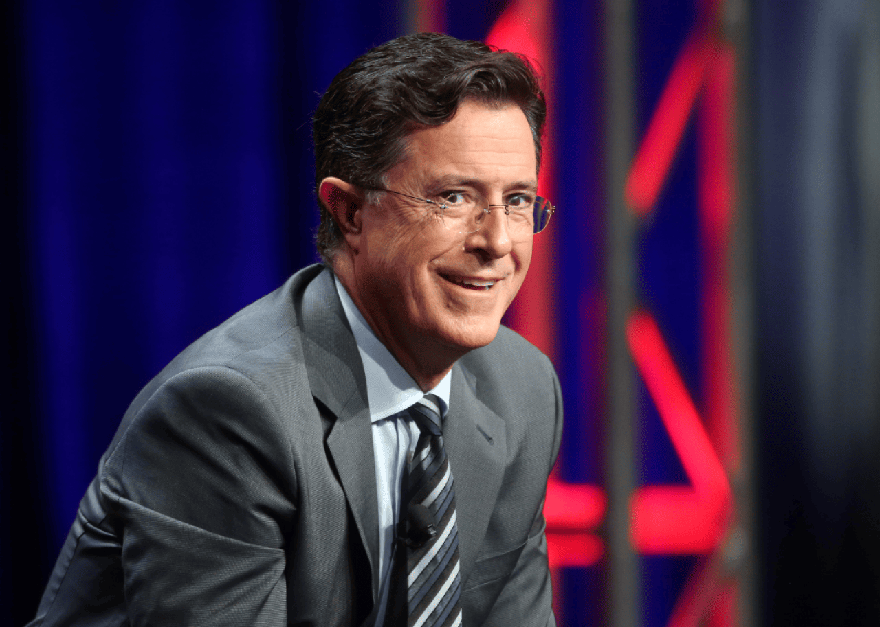 #10. Stephen Colbert Stephen Colbert.