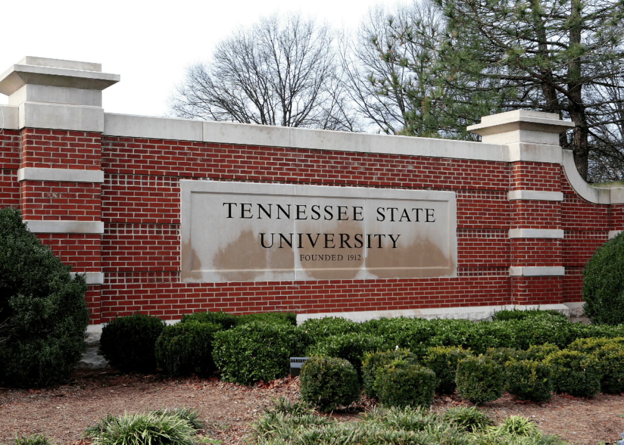 #49. Tennessee State University Tennessee State University sign.
