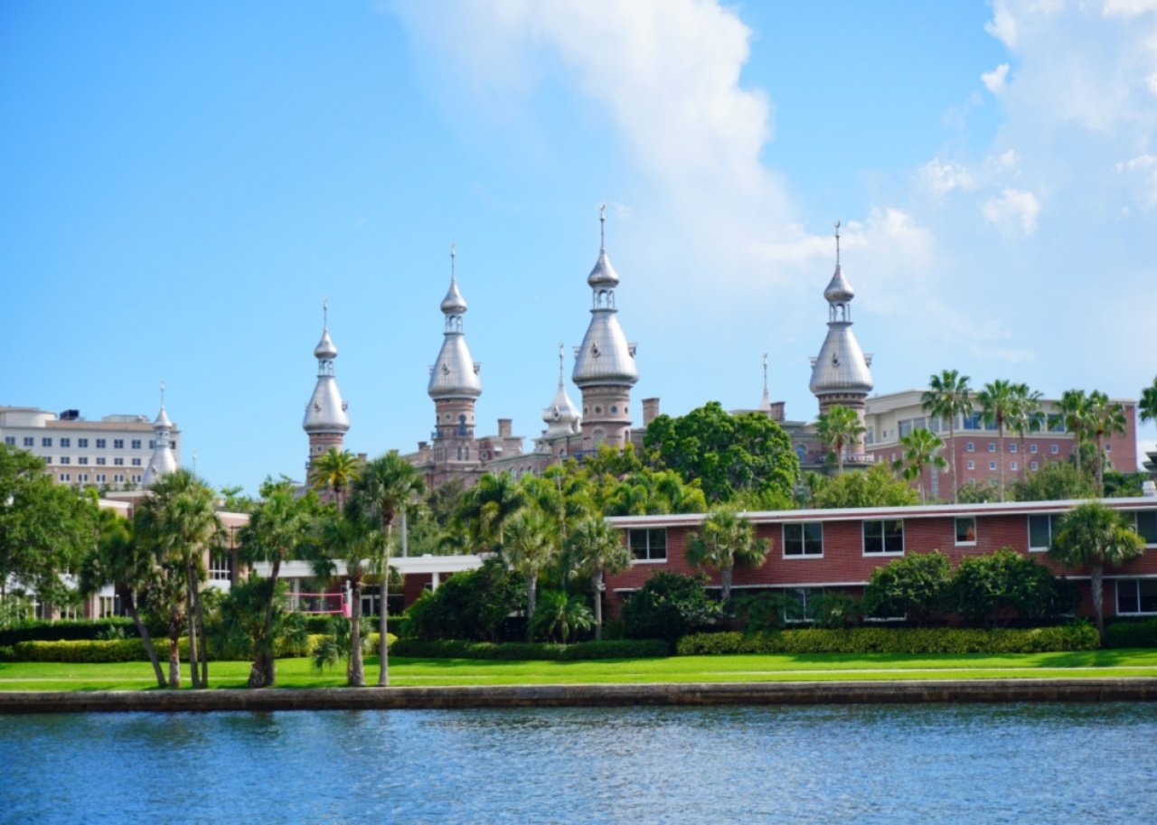 #42. University of Tampa University of Tampa on the river.