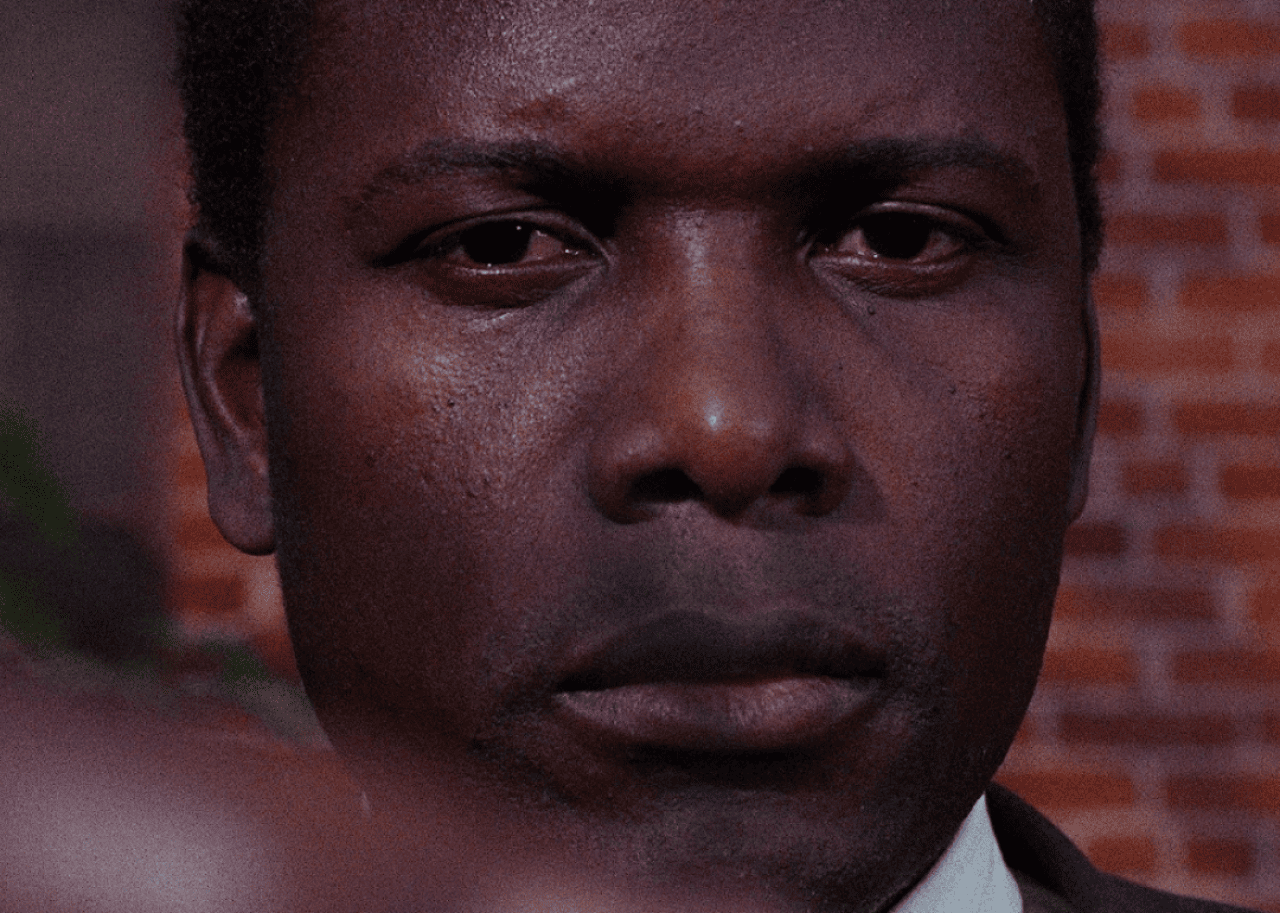 Sidney Poitier in In the Heat of the Night.