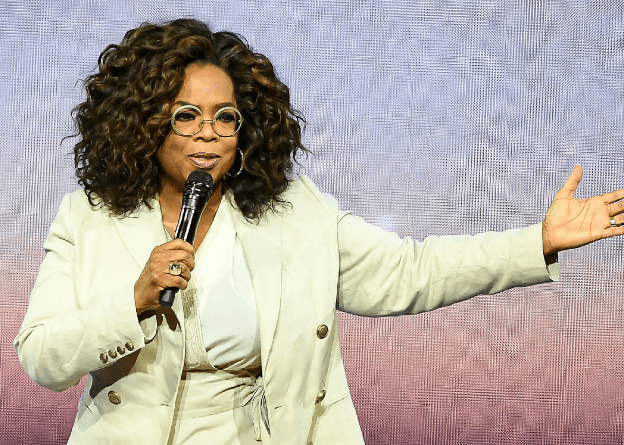 #5. Oprah Winfrey Oprah Winfrey speaking during Oprah's 2020 Vision: Your Life in Focus Tour presented by WW (Weight Watchers Reimagined) at Chase Center on February 22, 2020, in San Francisco, California.