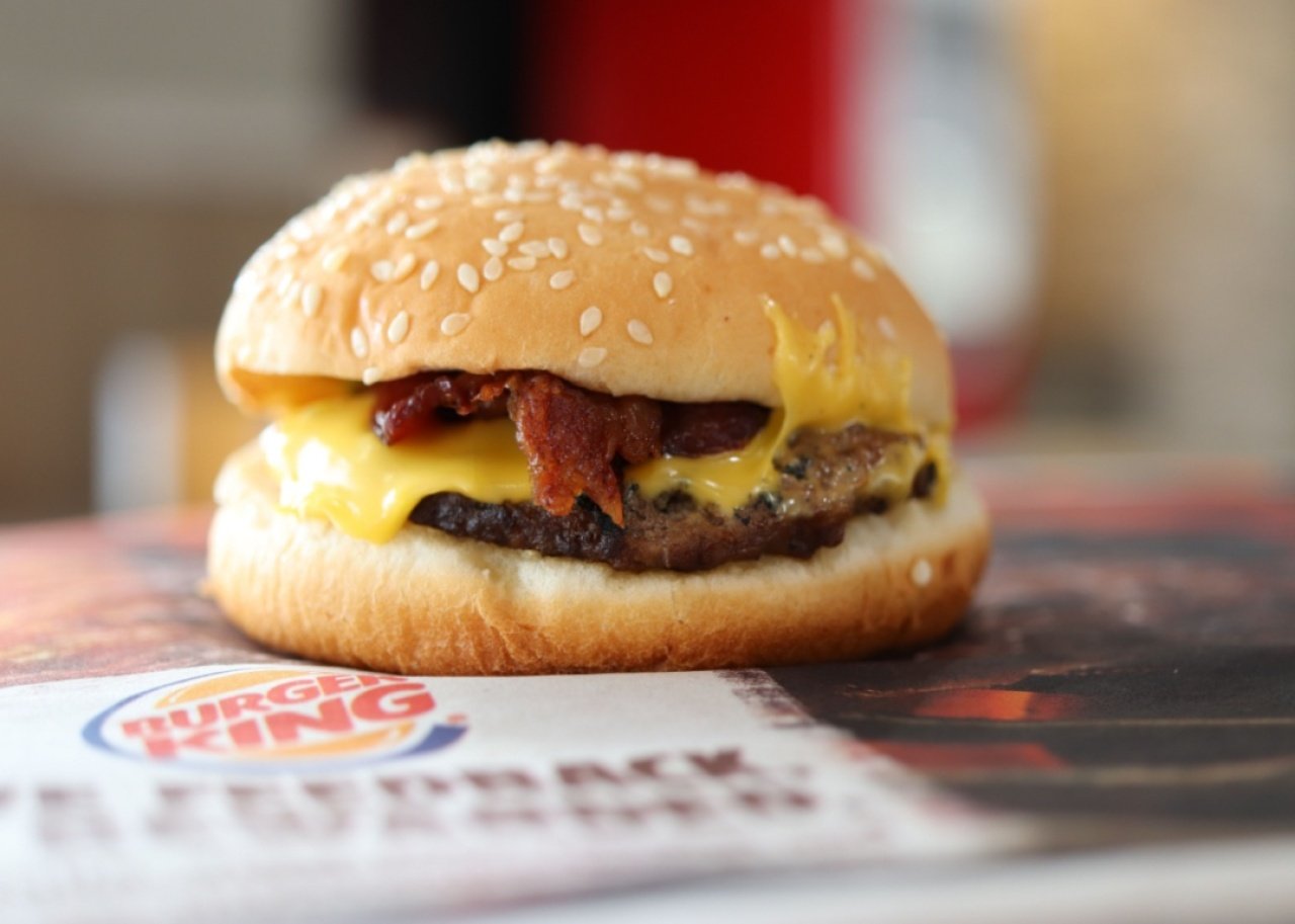 Burger King: Bacon King Bacon burger at Burger King.