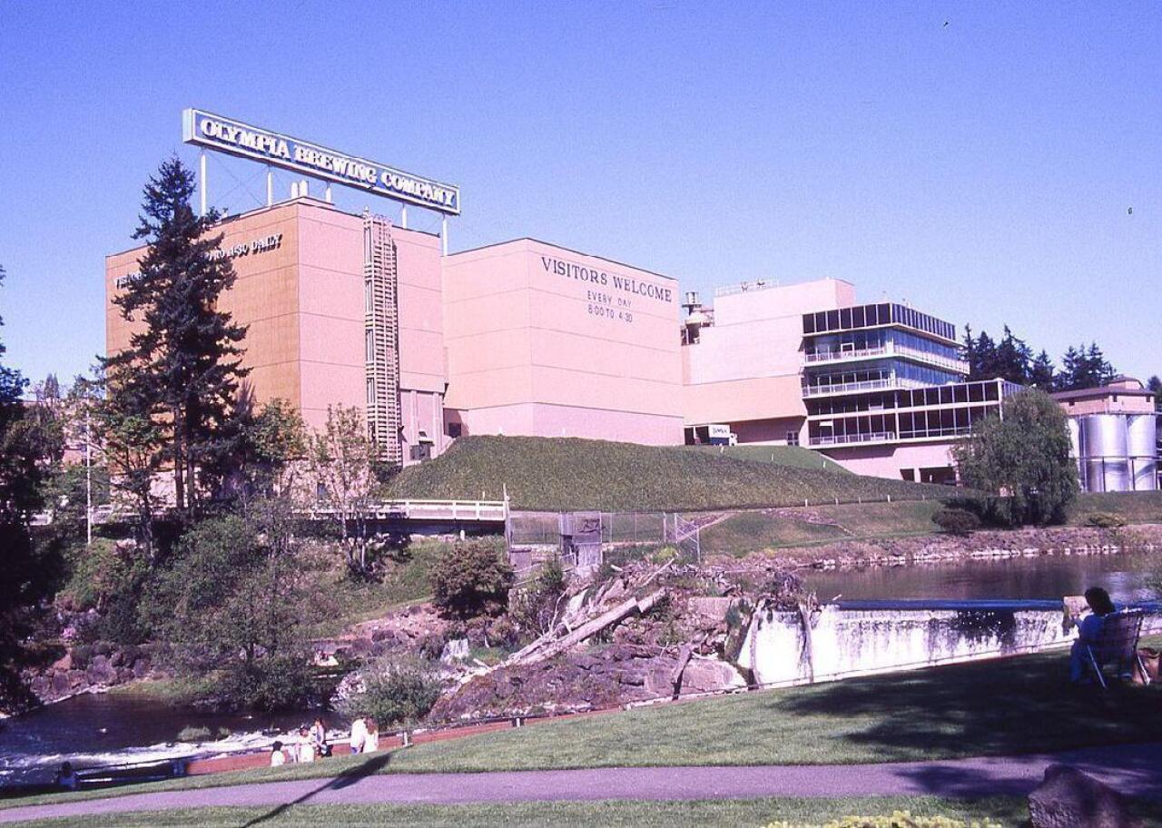 The old Olympia Brewing Company's headquarters in Olympia, Washington.