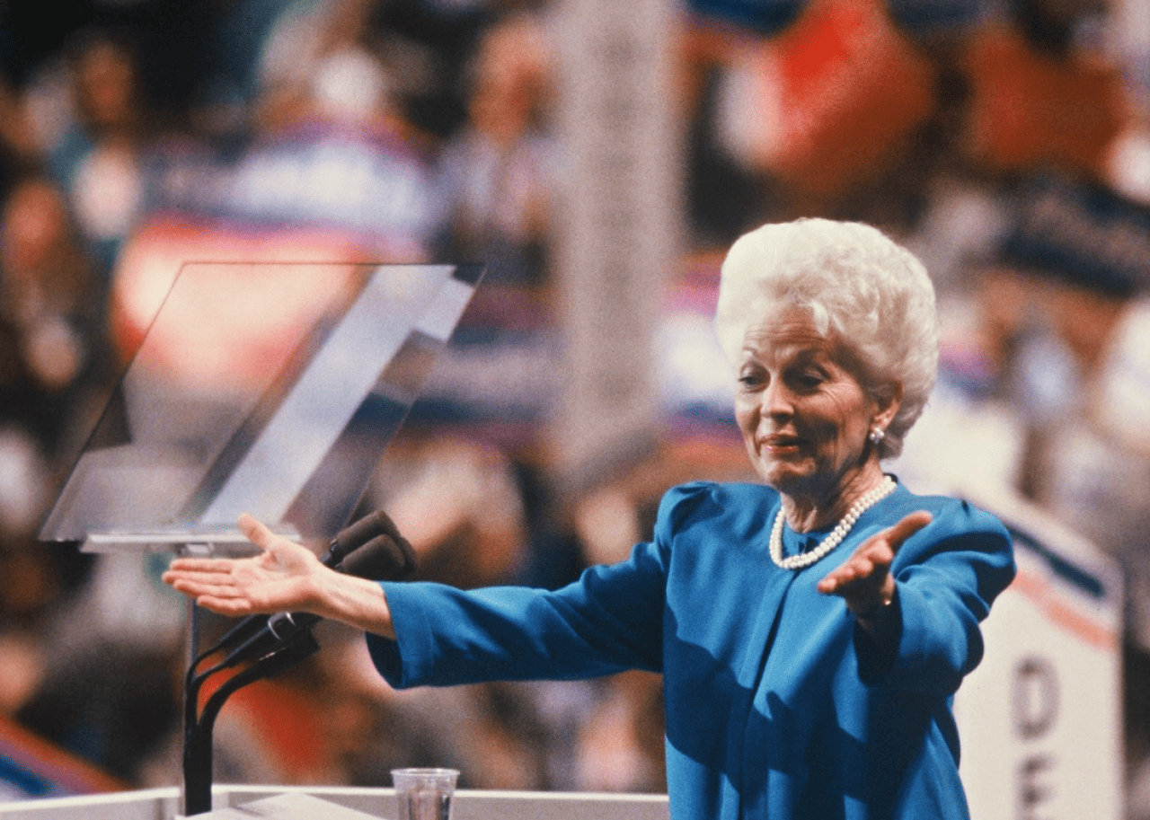 Ann Richards at the 1988 DNC.