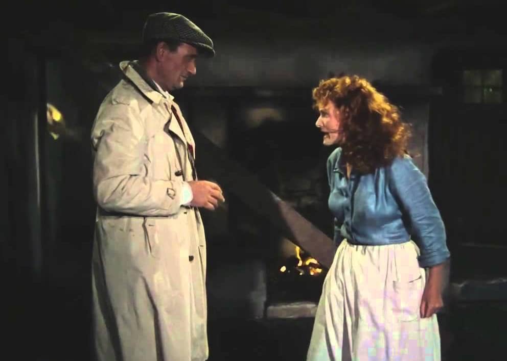 A man and woman argue.