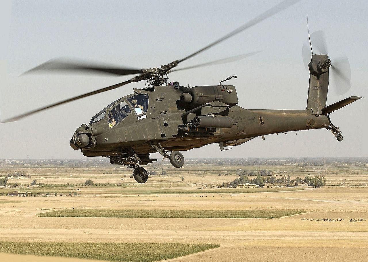 Pictured: An AH-64D Apache Longbow helicopter from 1st Battalion, 101st Aviation Regiment, based at Forward Operating Base Speicher, Iraq