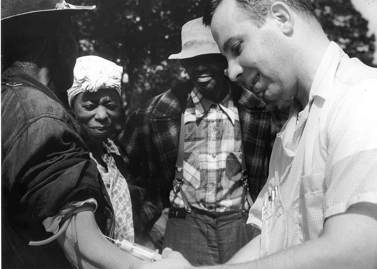 1932: Start of Tuskegee Study of Untreated Syphilis