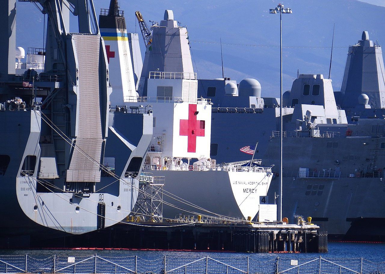 California governor orders nursing home residents transferred to Navy ship