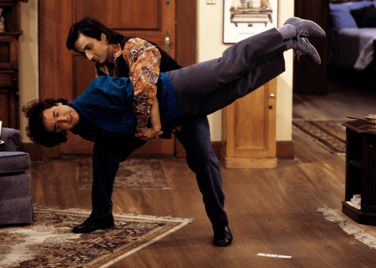 Bronson Pinchot and Mark Linn-Baker in 