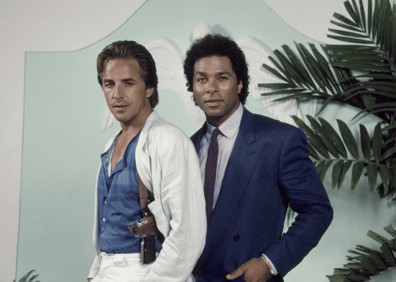 Don Johnson and Philip Michael Thomas in 