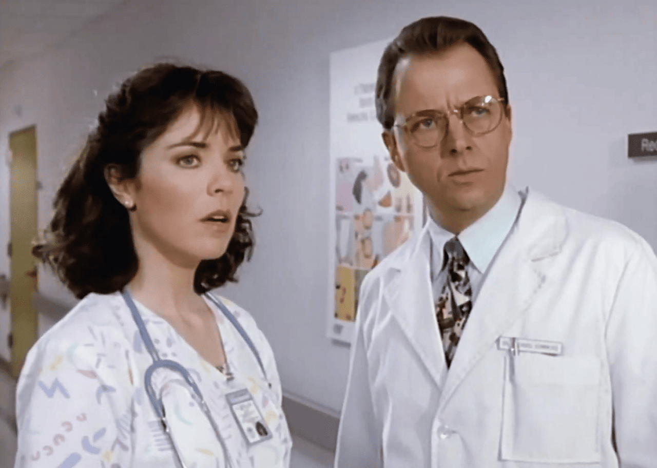 Gregory Itzin and Margaret Reed in 