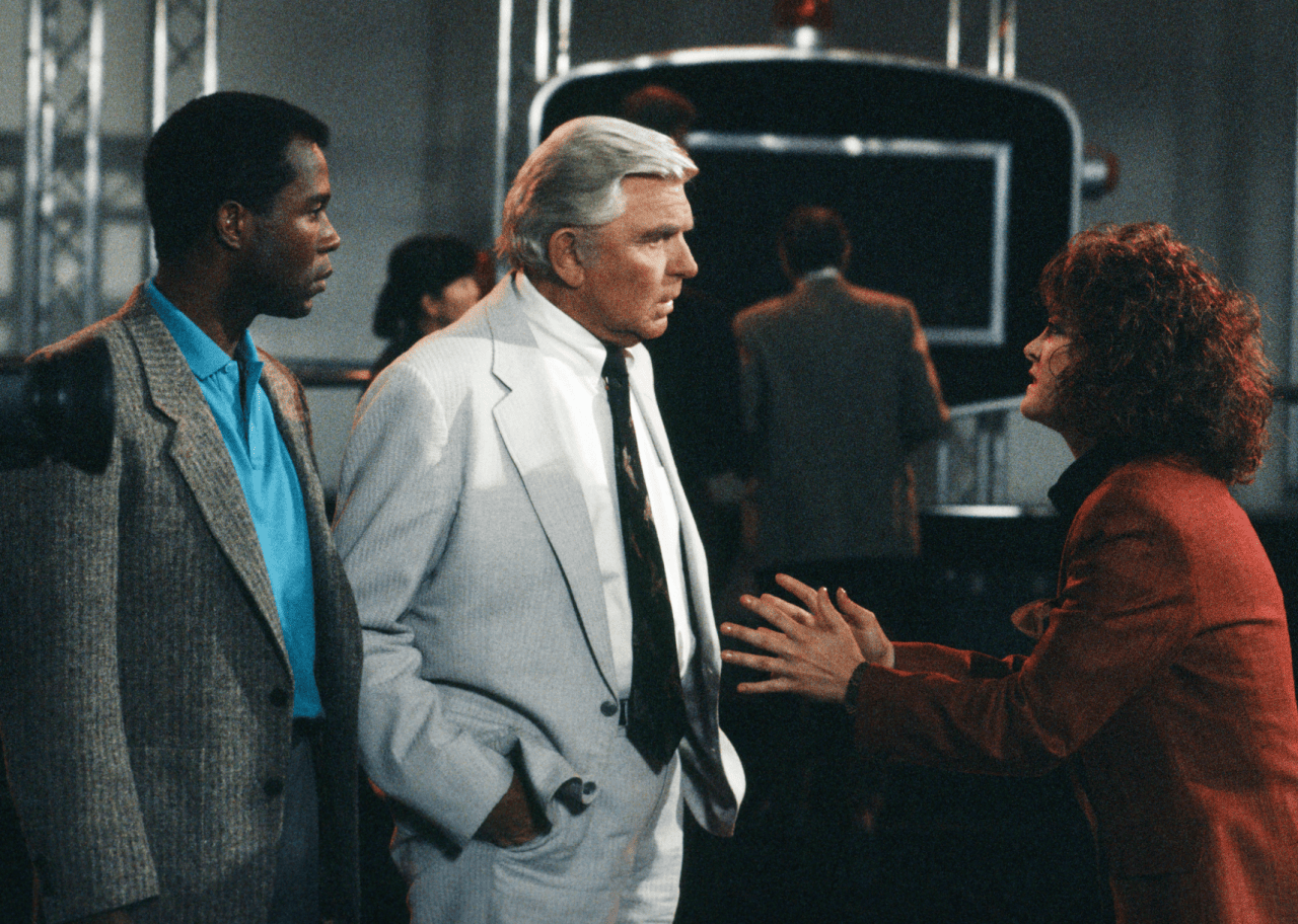 Kathleen Garrett, Clarence Gilyard Jr., and Andy Griffith in 