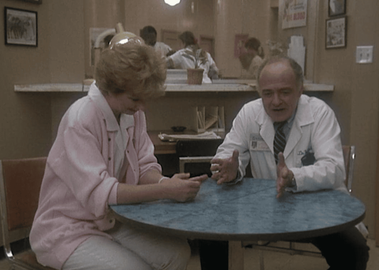 Ed Flanders and Christina Pickles in 