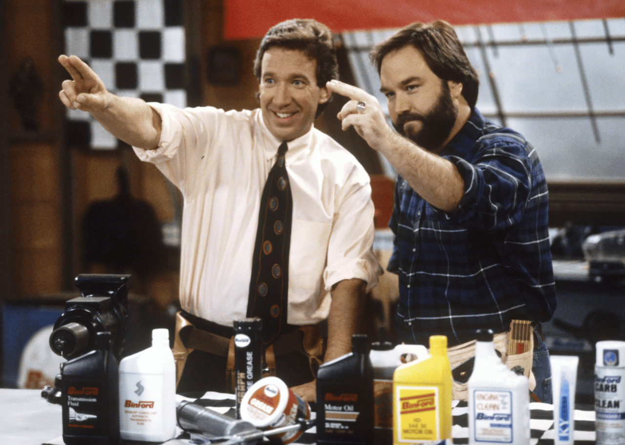 Tim Allen and Richard Karn in 
