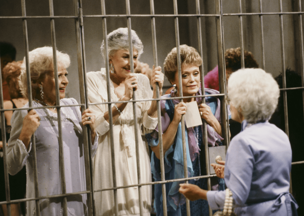 Estelle Getty, Rue McClanahan, Bea Arthur, and Betty White in 