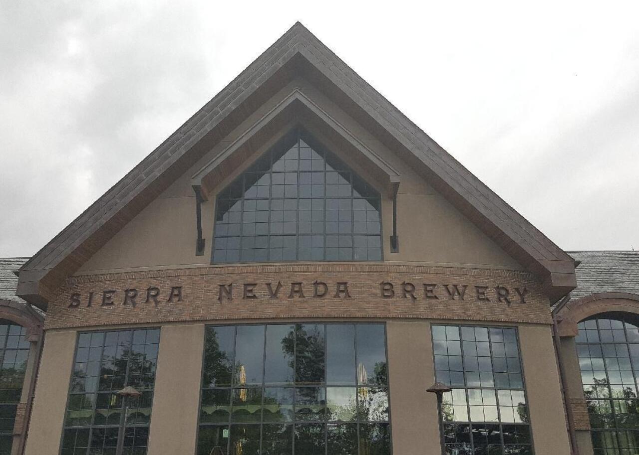 A view of the Sierra Nevada Brewery in Mills River, North Carolina.
