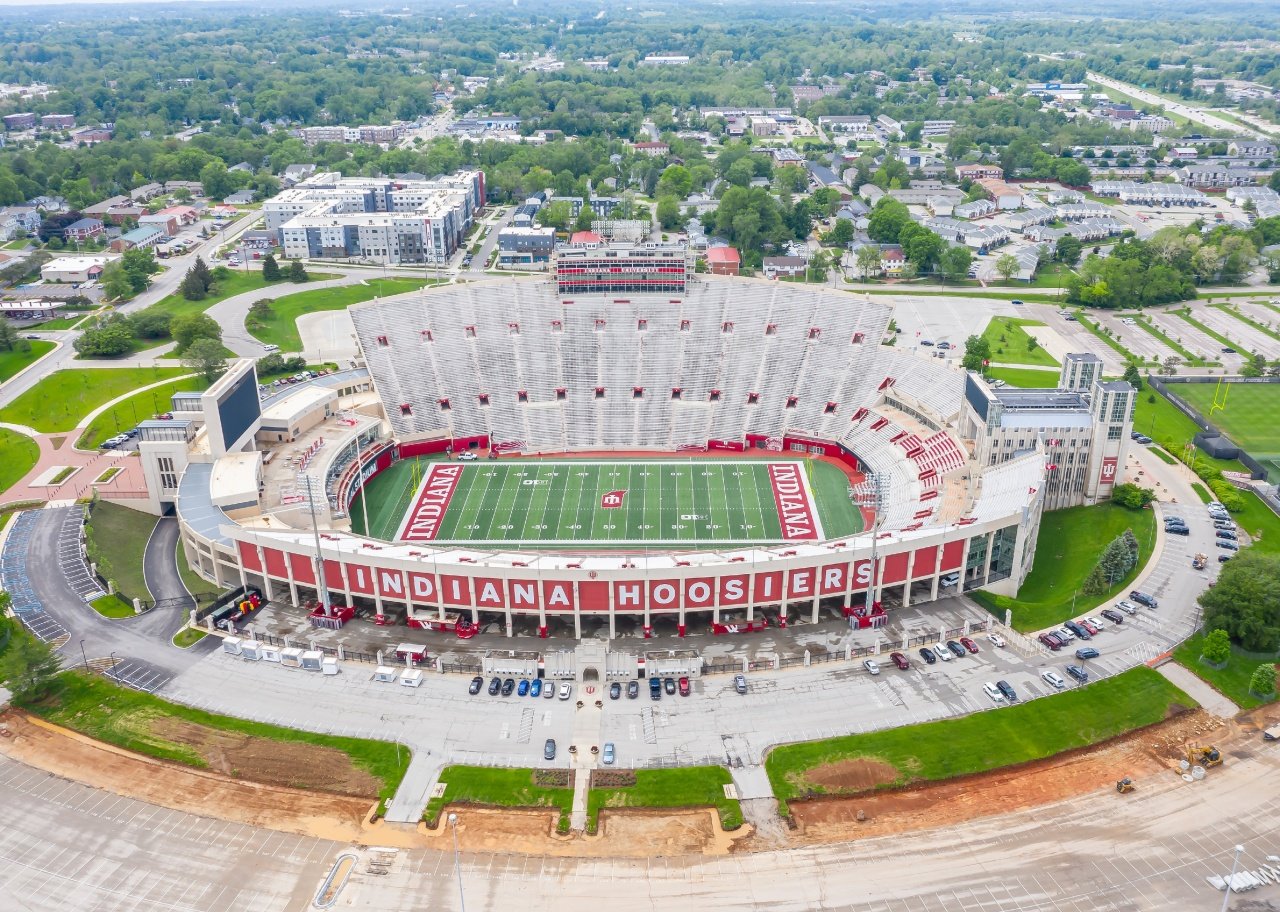  Aerial Views of Memorial Stadium.