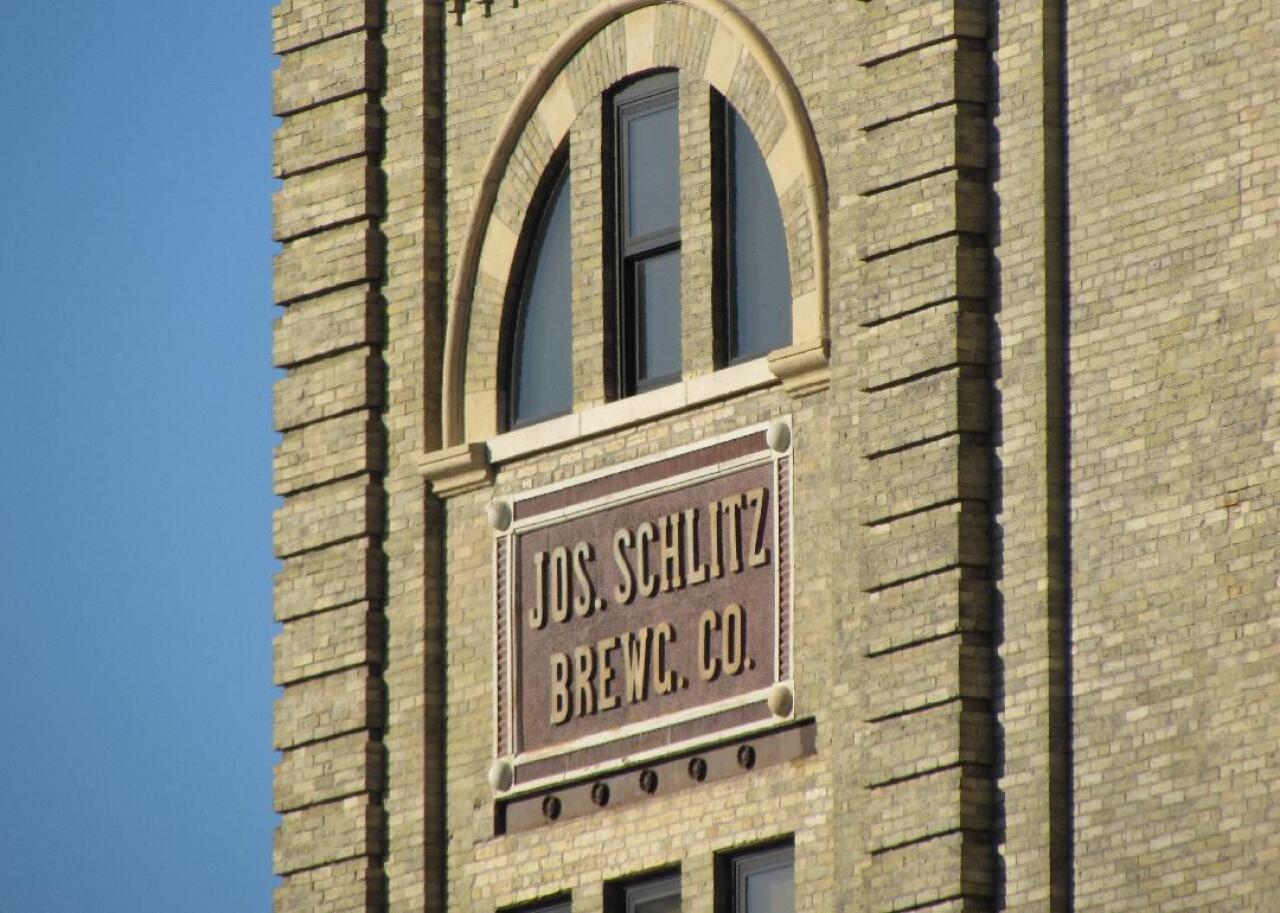 A look at part of the historic Schlitz Brewery in Milwaukee.