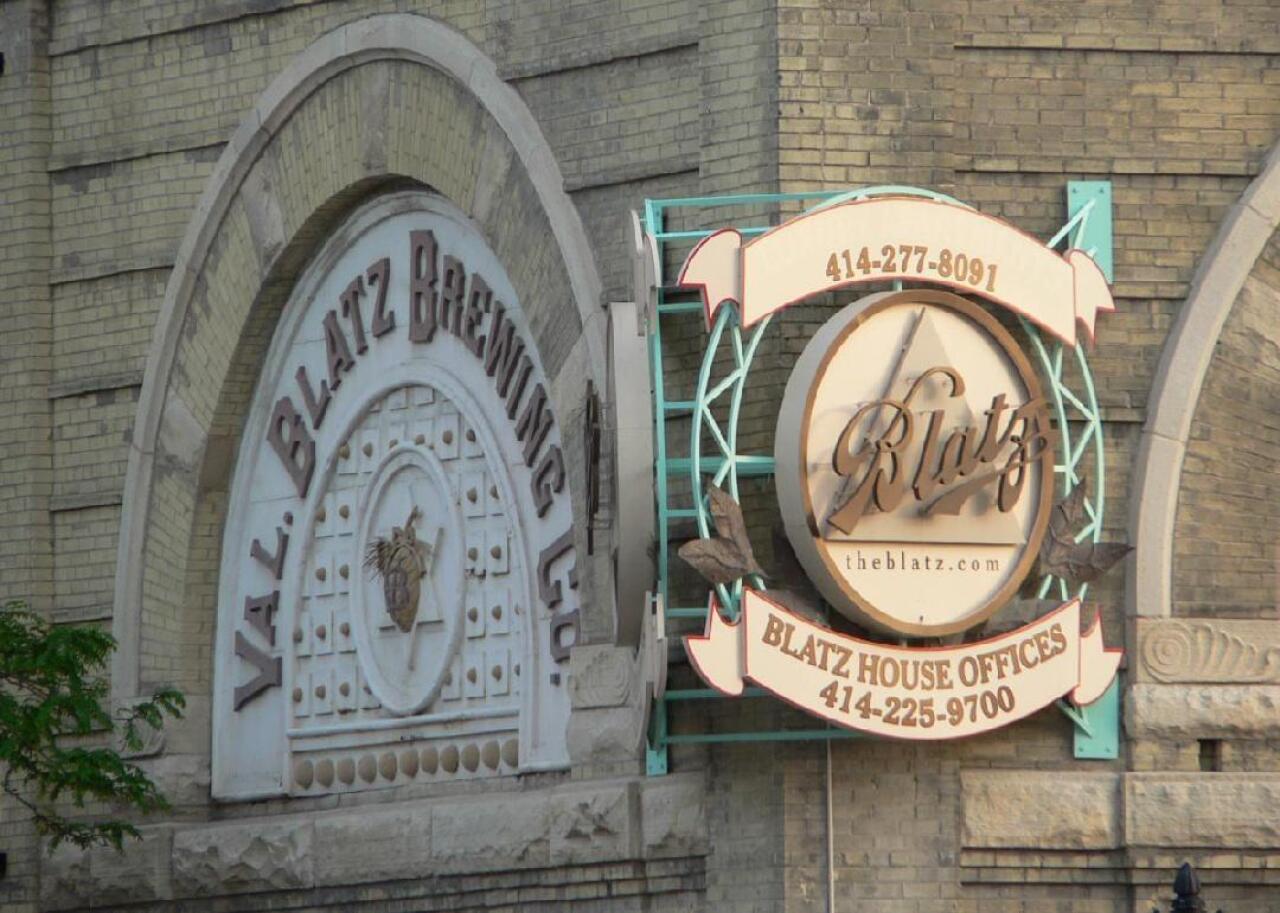 The Blatz Brewing Company in Milwaukee.