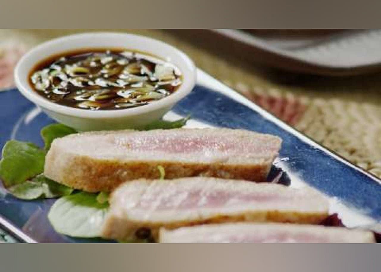 Seared Ahi Tuna Steaks