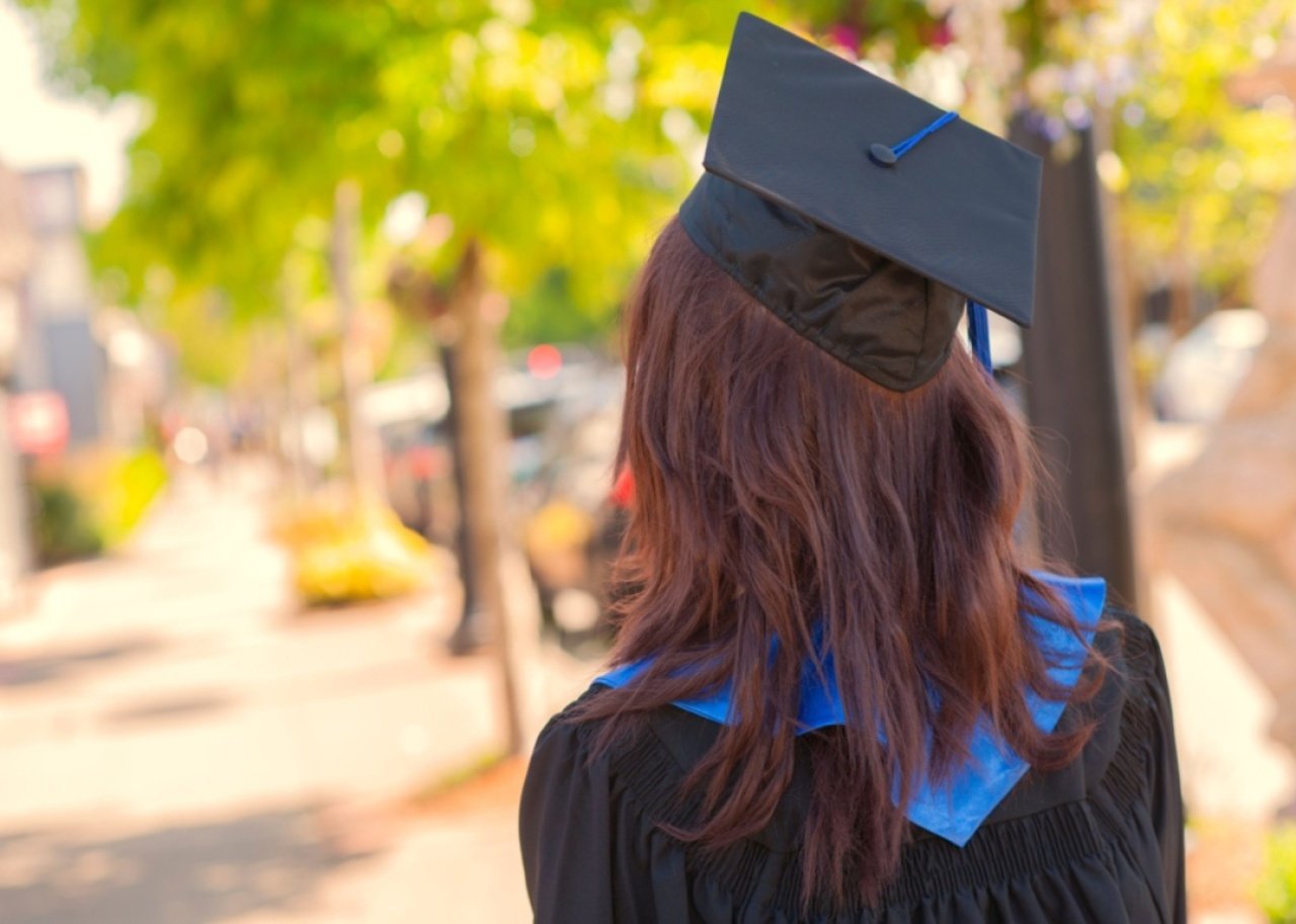 A college graduate.