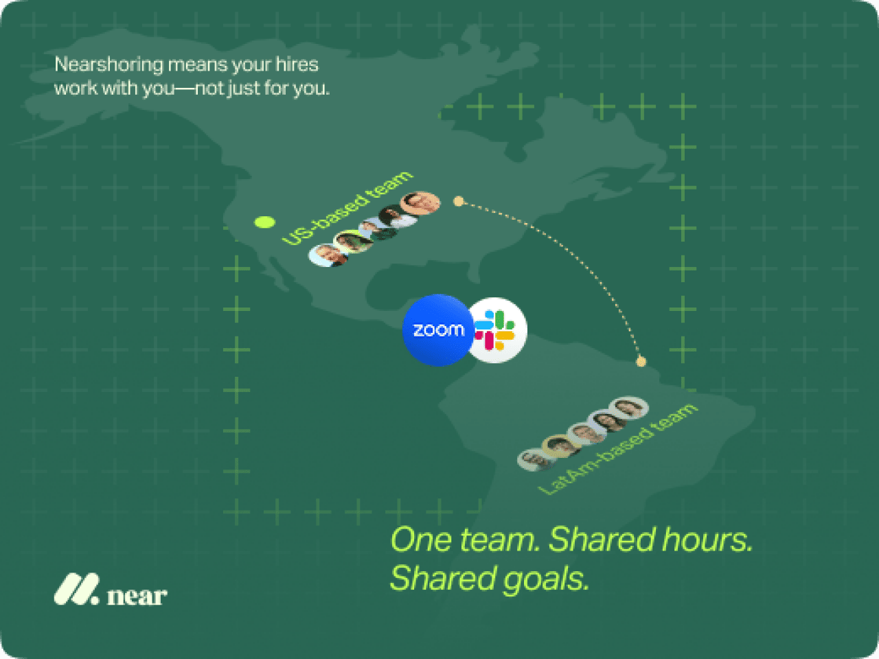 Infographic on nearshoring.