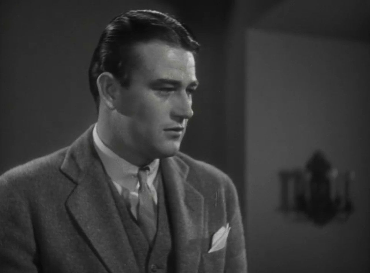 John Wayne in Baby Face