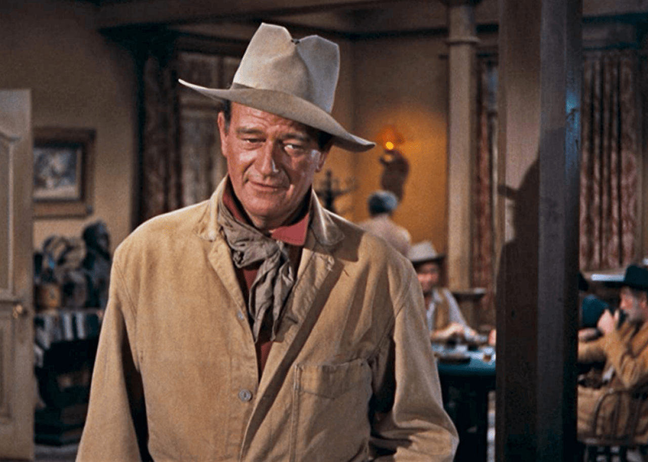 John Wayne in Rio Bravo